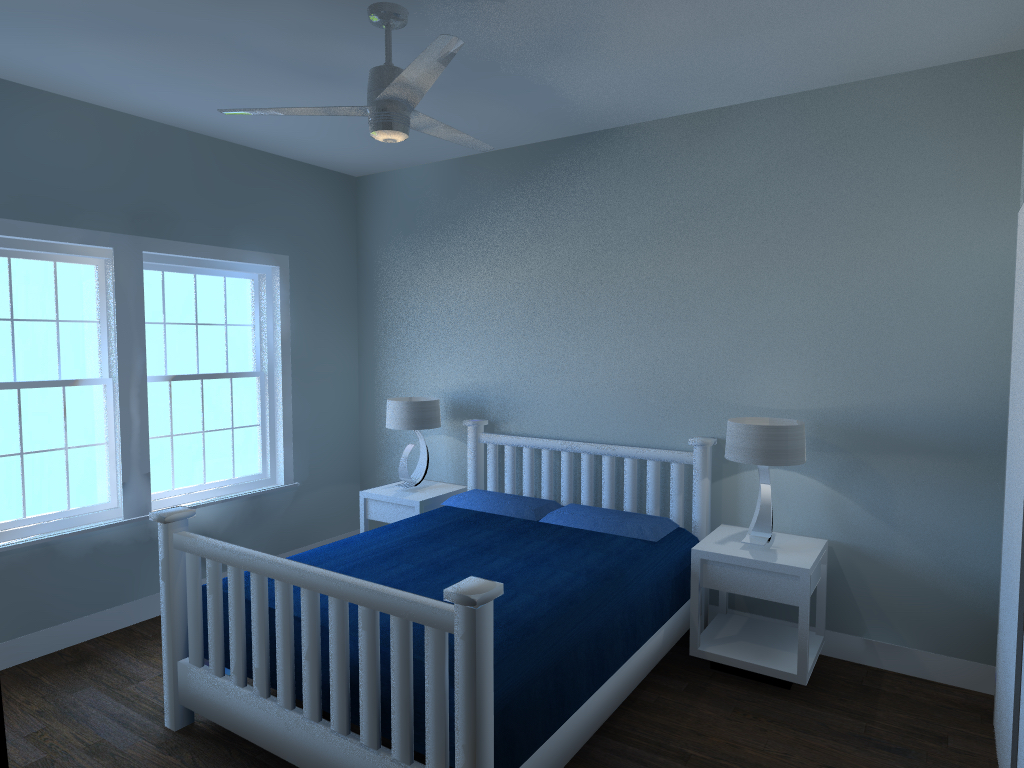 Bedroom 3D Render