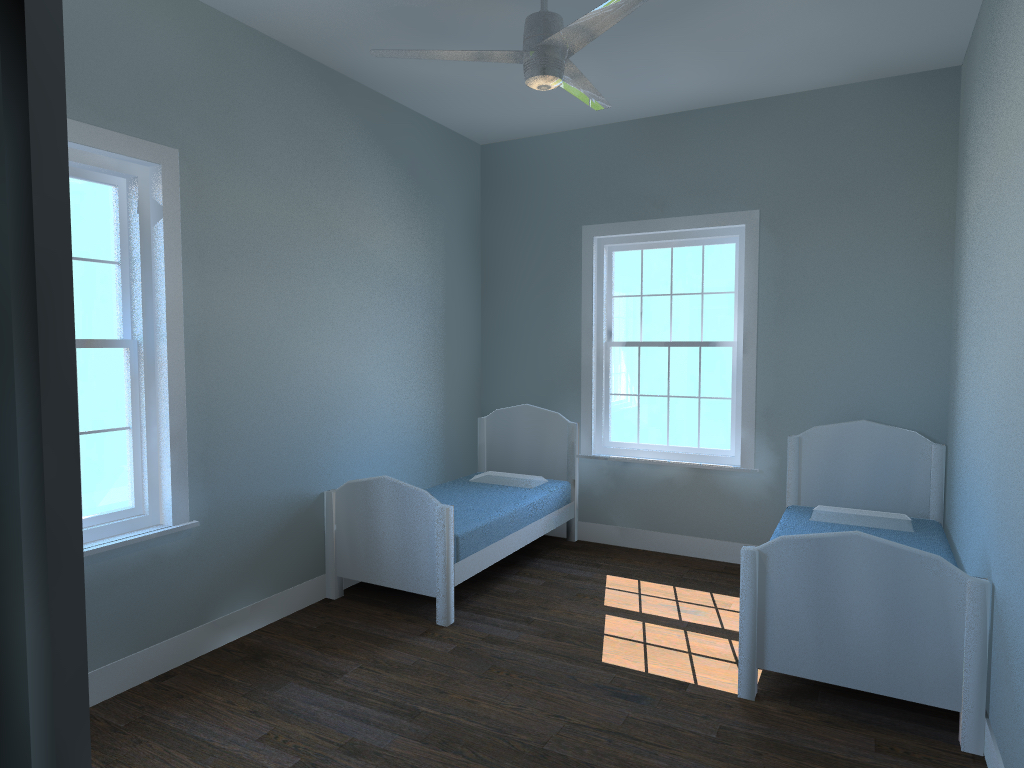 Bedroom 3D Render