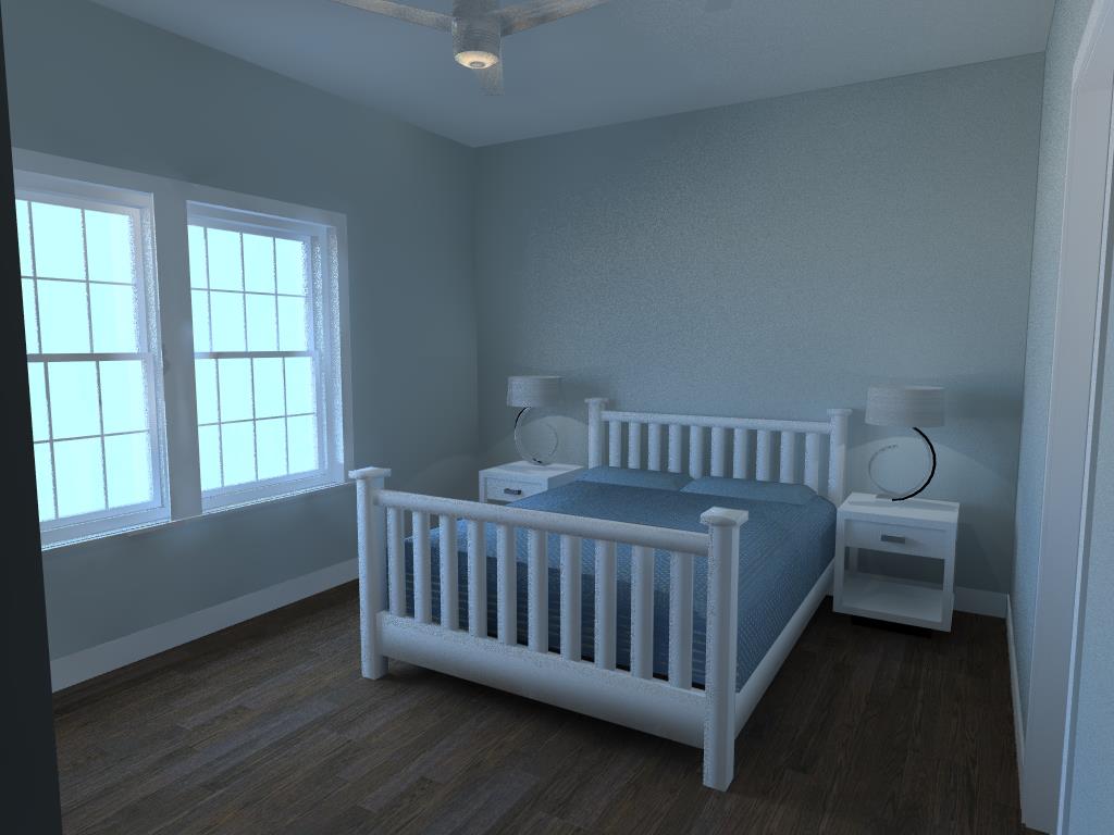 Bedroom 3D Render