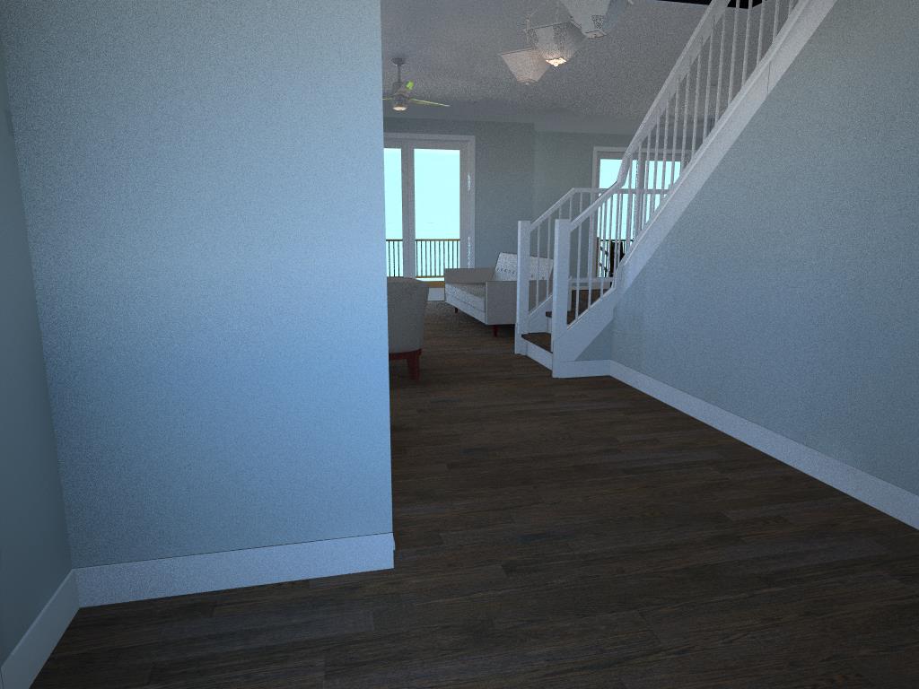 Front Hallway 3D Render