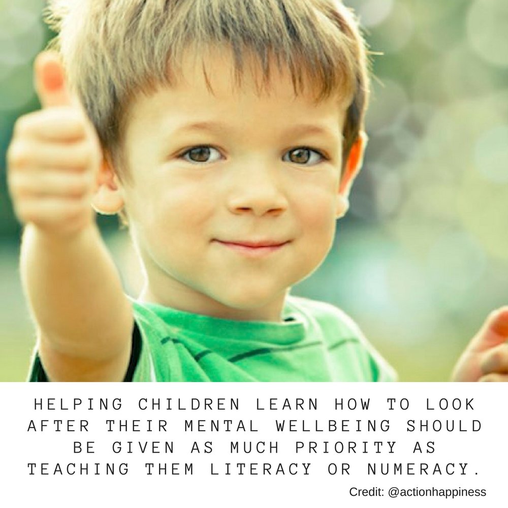Helping children learn how to look after their mental wellbeing should be given as much priority as teaching them literacy or numeracy.jpg