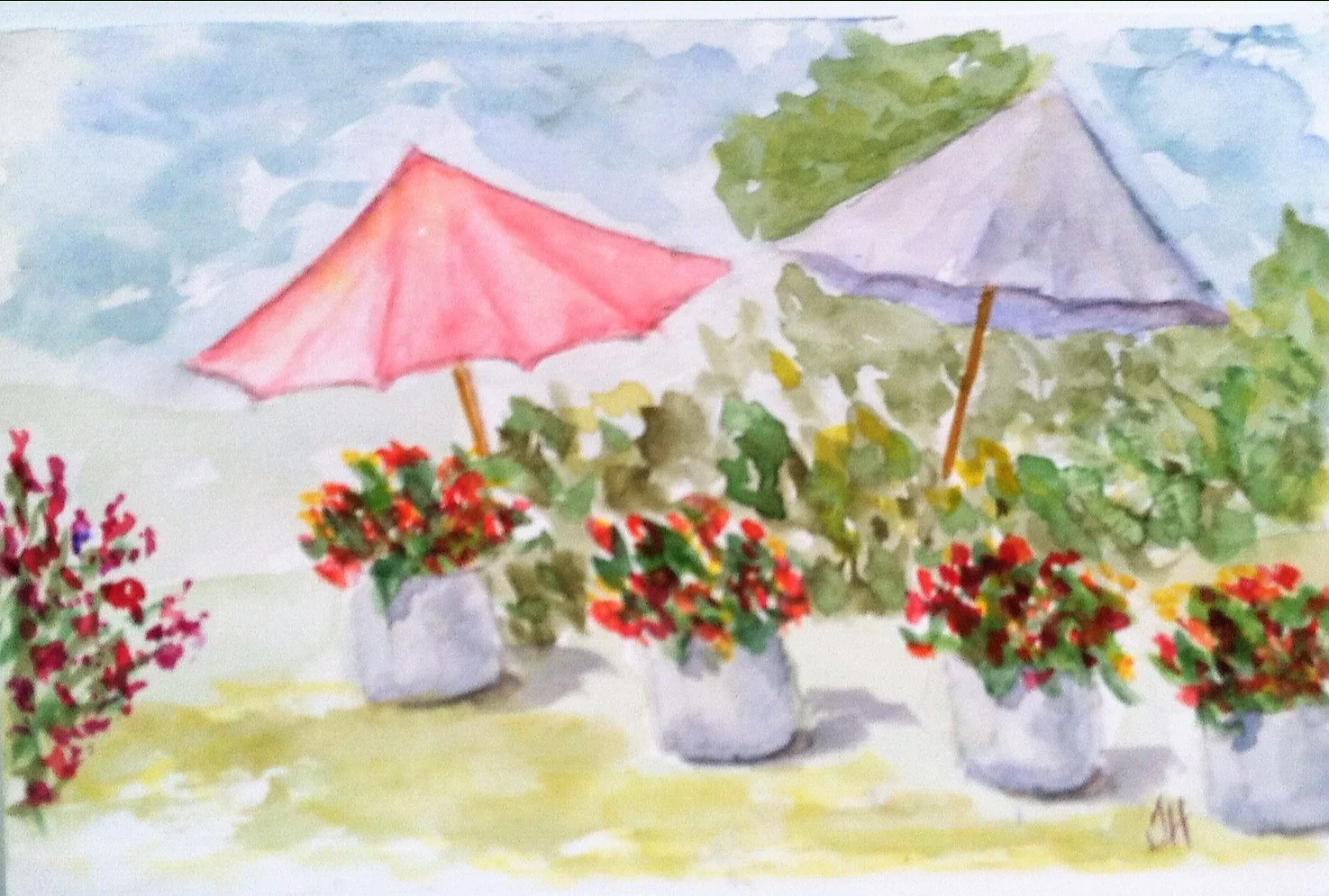Patio Watercolor Workshop  $22