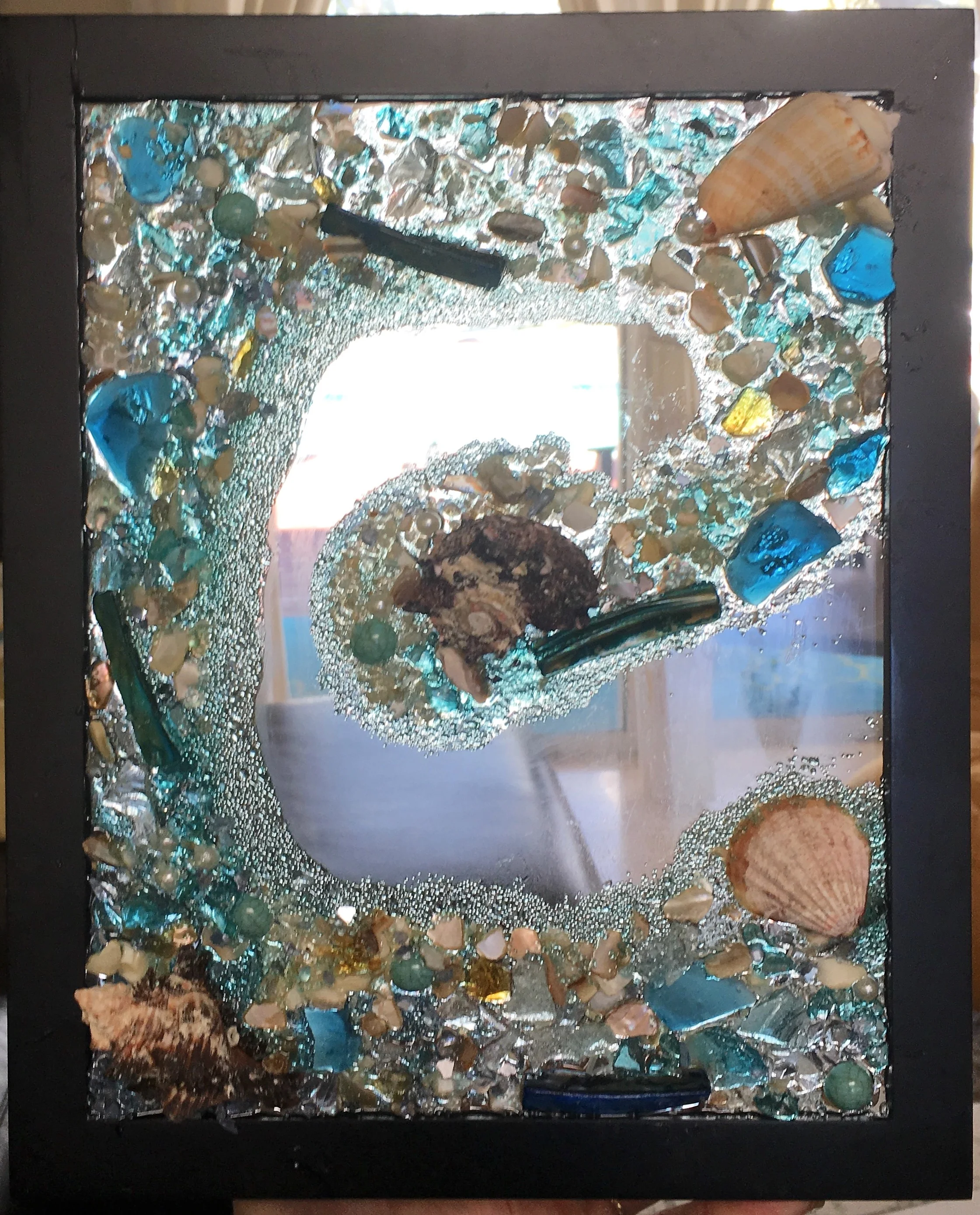 Sea Glass Collage  $50