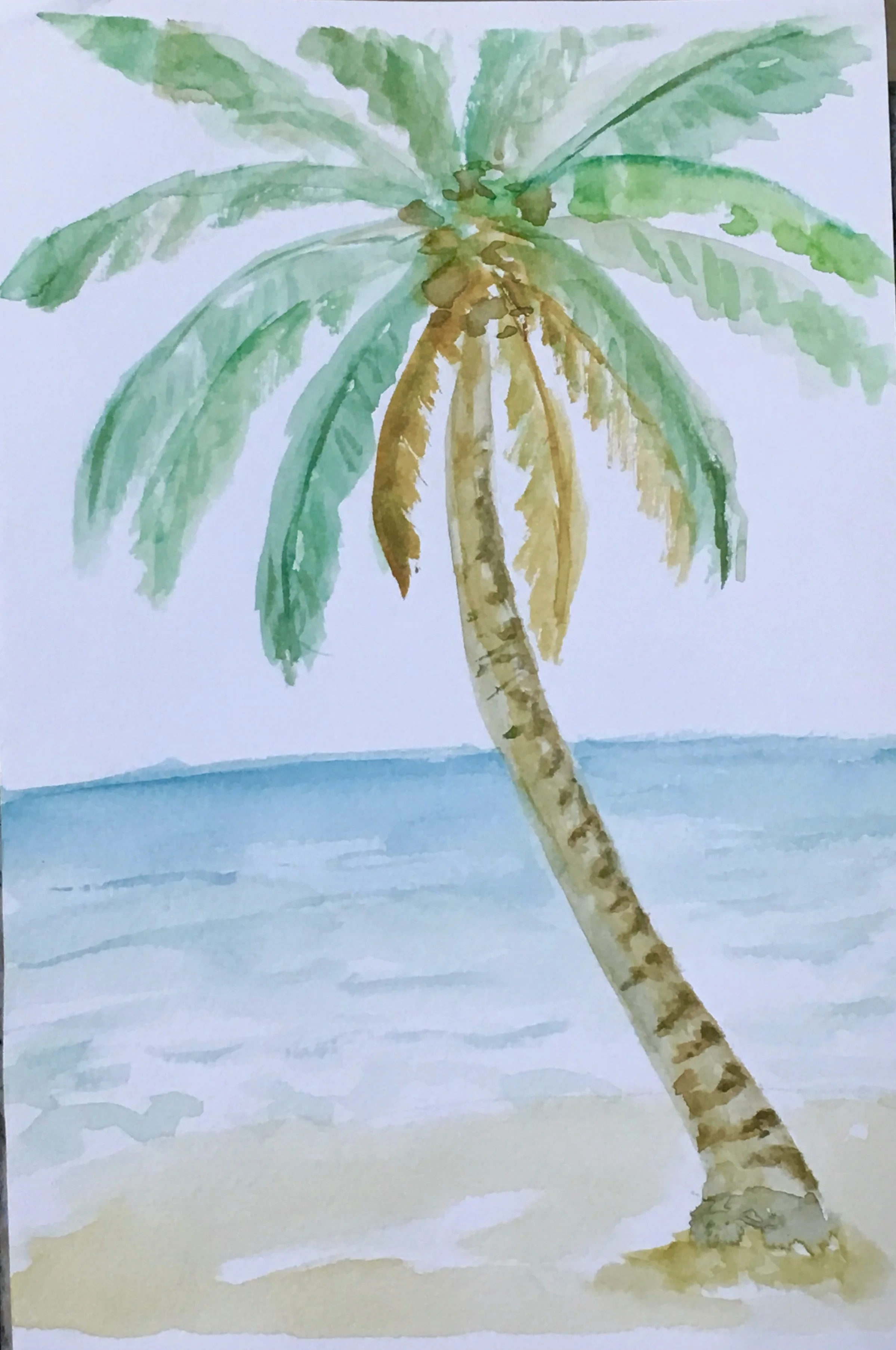 Vacation Watercolor Classes $22