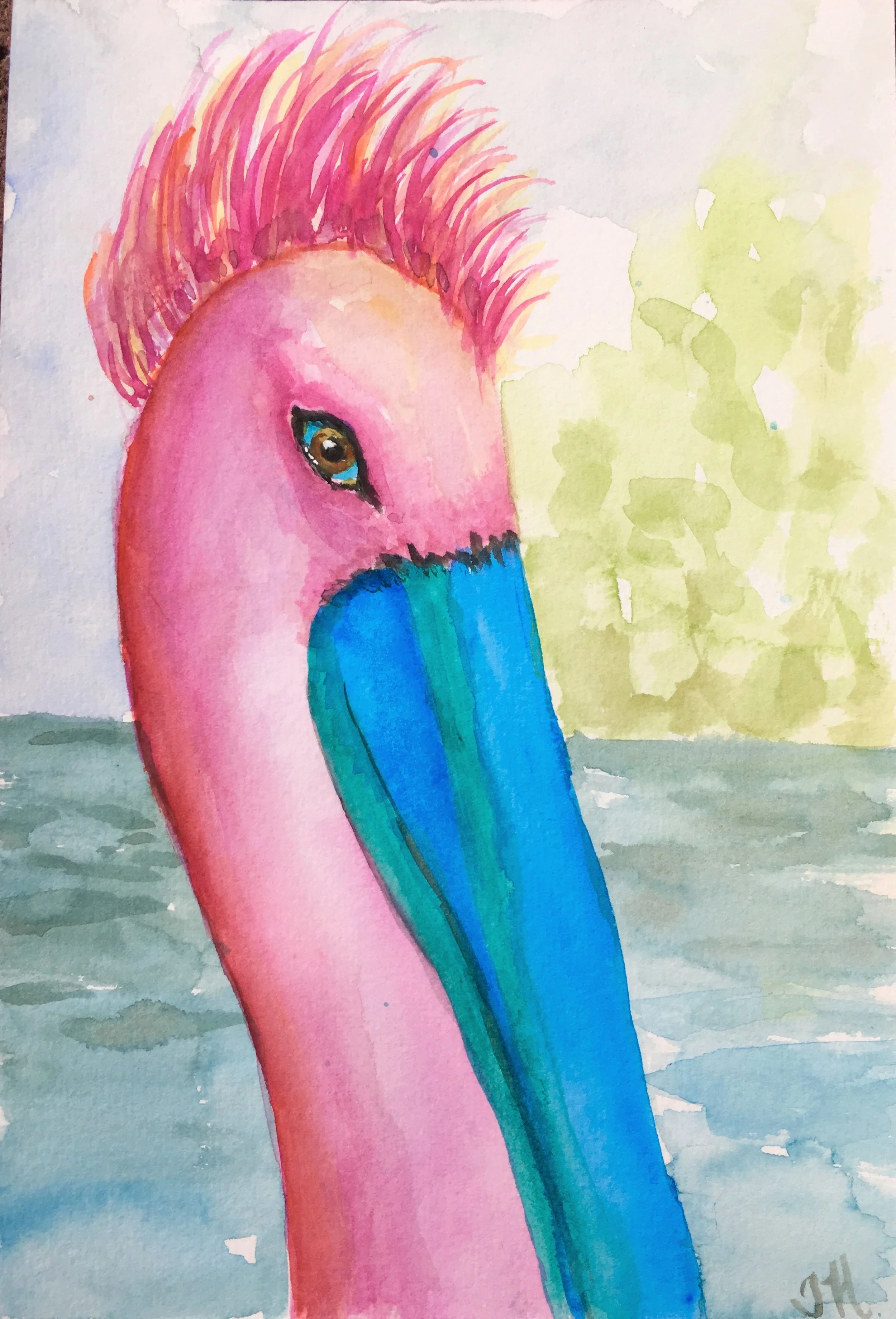 Bill Spoon Ladies' Man watercolor class $22