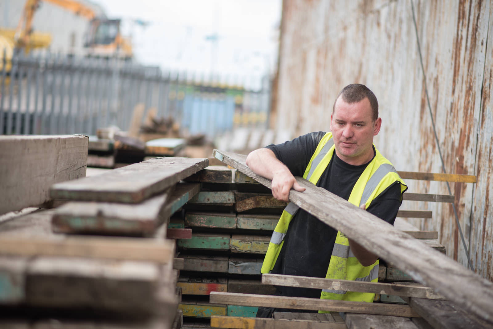  Glasgow Wood Recycling for Glasgow City Marketing Bureau - © Julie Broadfoot - www.juliebee.co.uk 