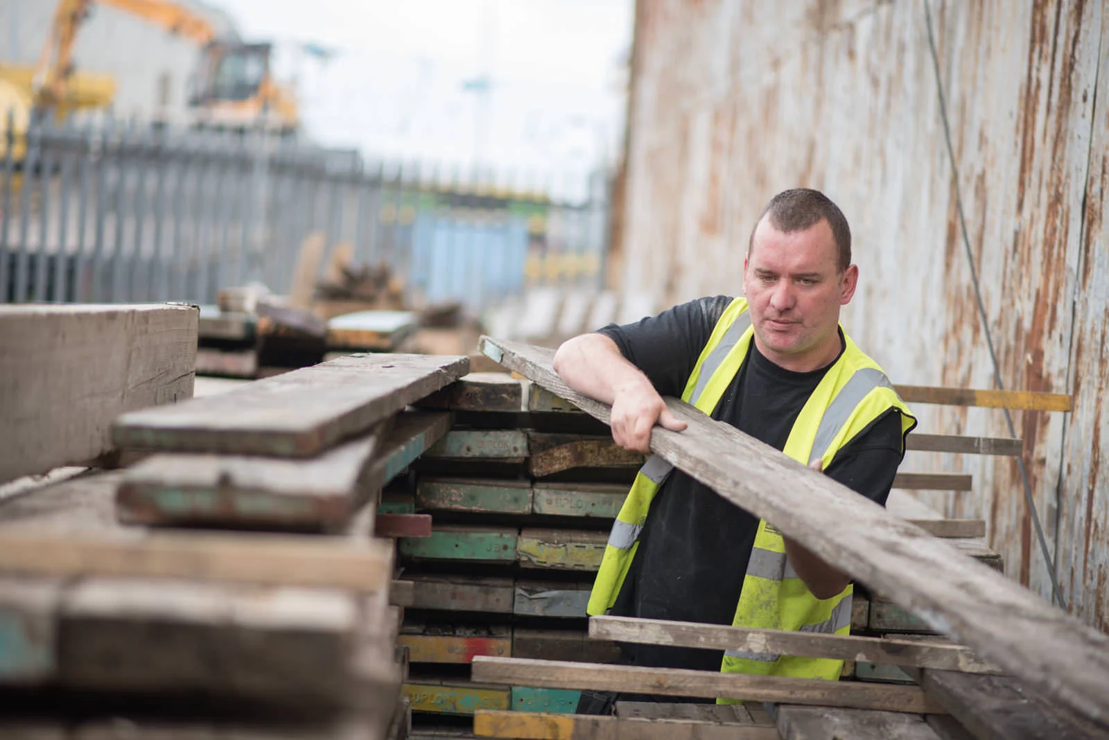 Glasgow Wood Recycling for Glasgow City Marketing Bureau - © Julie Broadfoot - www.juliebee.co.uk