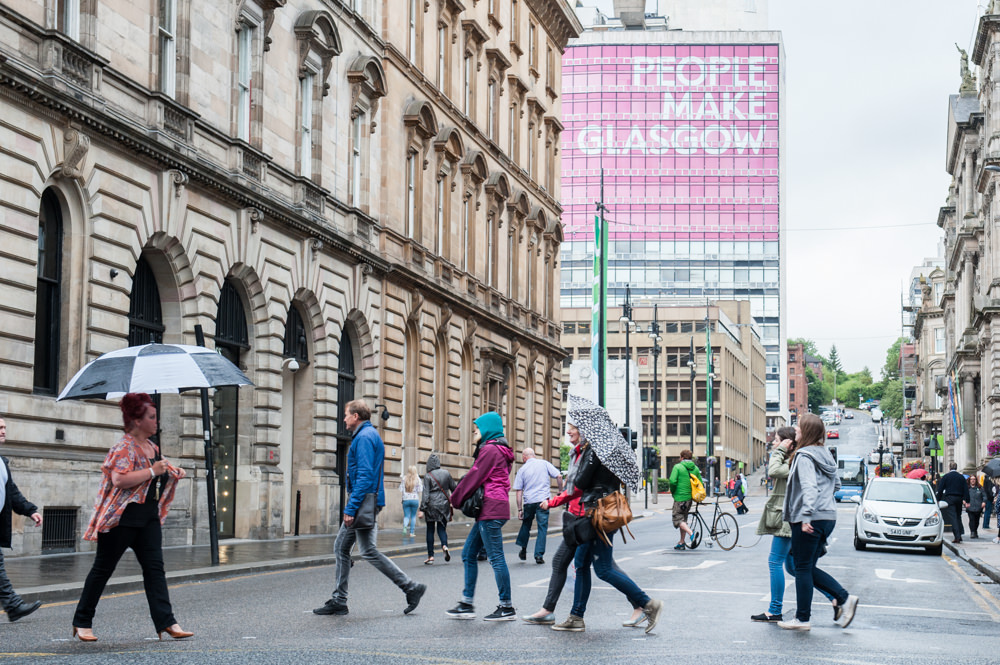  People enjoying Commonwealth Games in Glasgow on 27th July 2014 - Glasgow 2014 