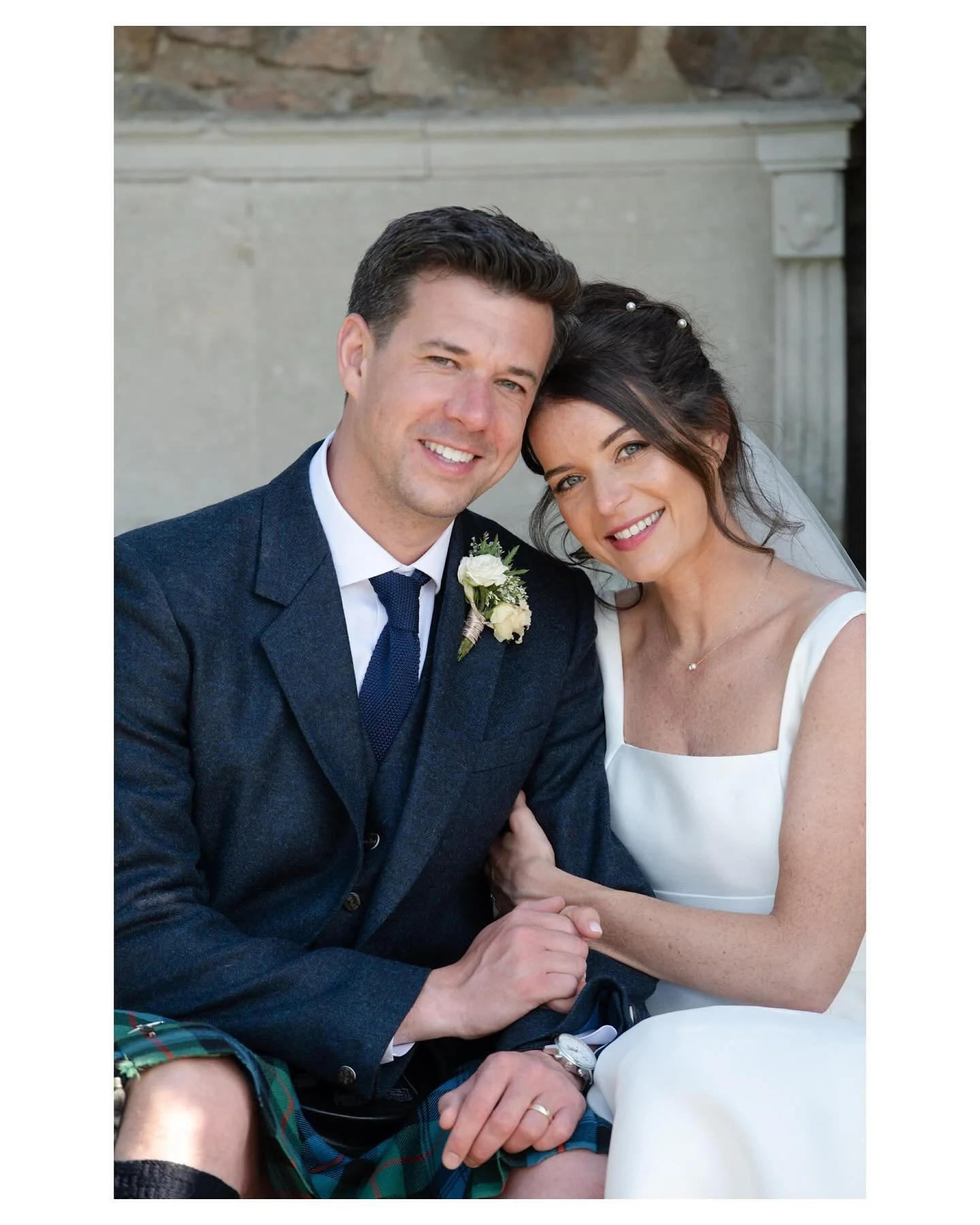 The gorgeous Alison and Nick have prompted a long overdue return to my grid! They were lucky enough to snag a hot, sunny wedding day a few weeks ago at glamorous Greywalls, with their wee boy and immediate family joining in the celebrations. 

Bride: