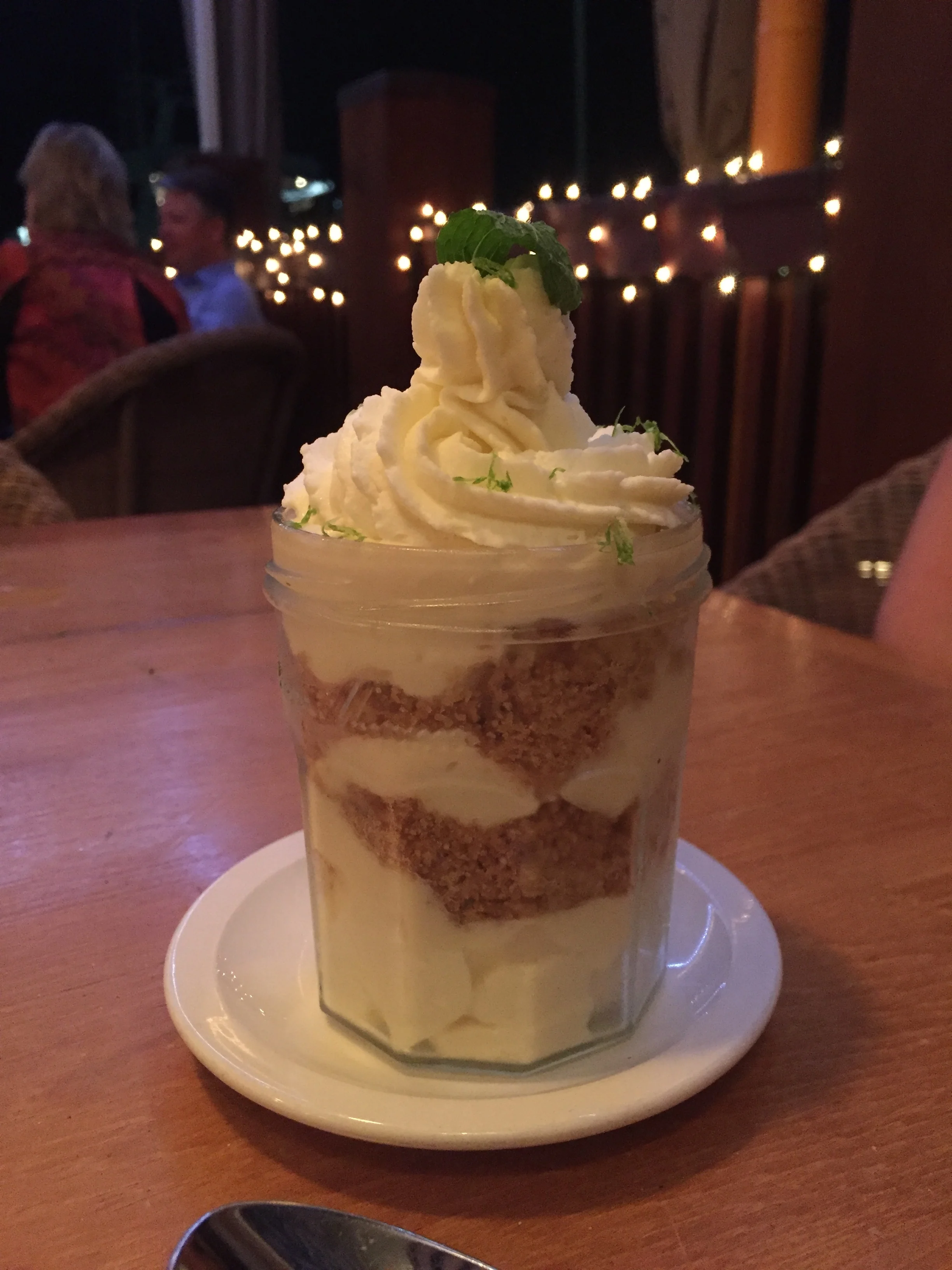 Deconstructed Key Lime Pie!