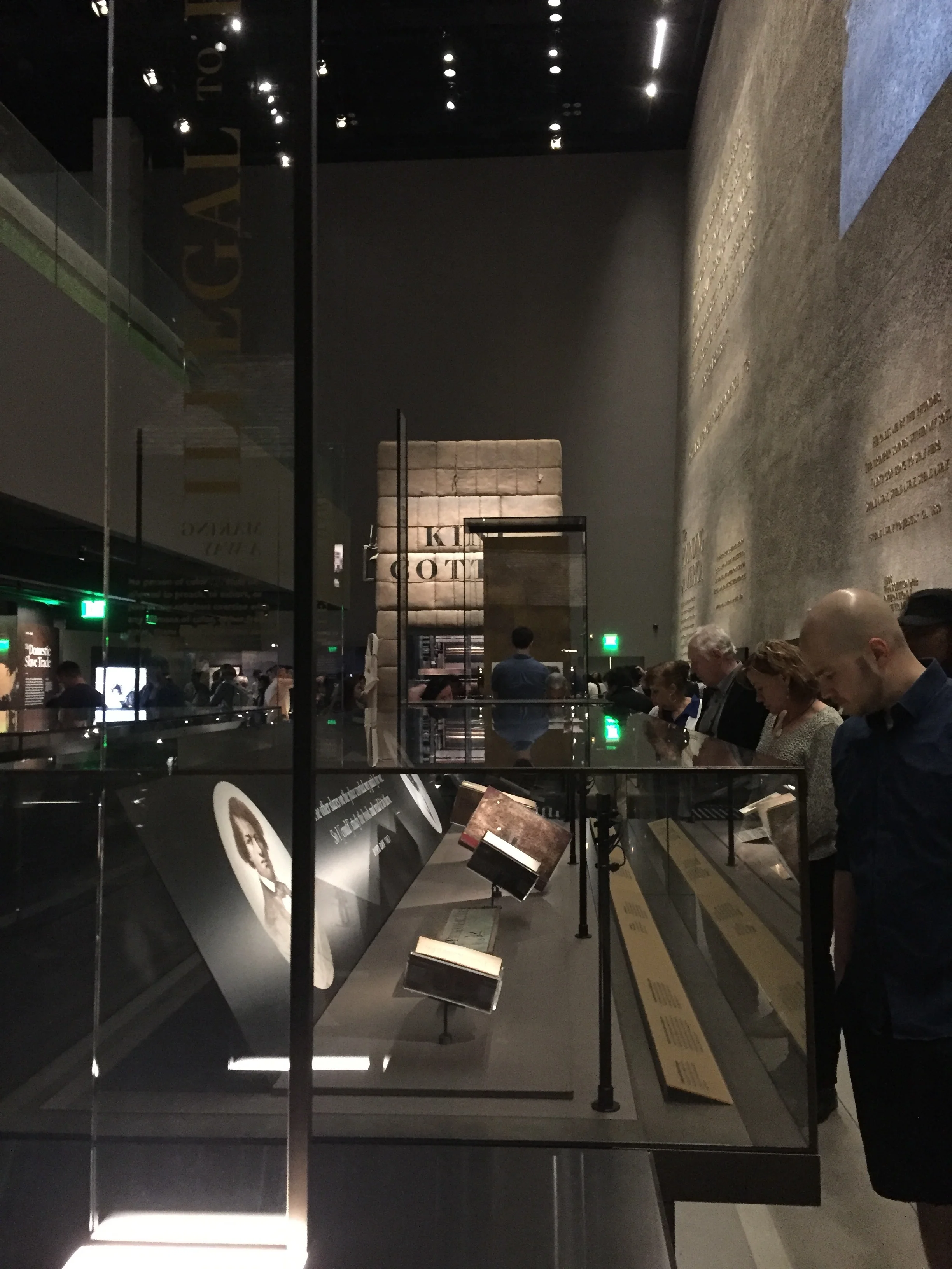 A view of the first floor of the History Galleries