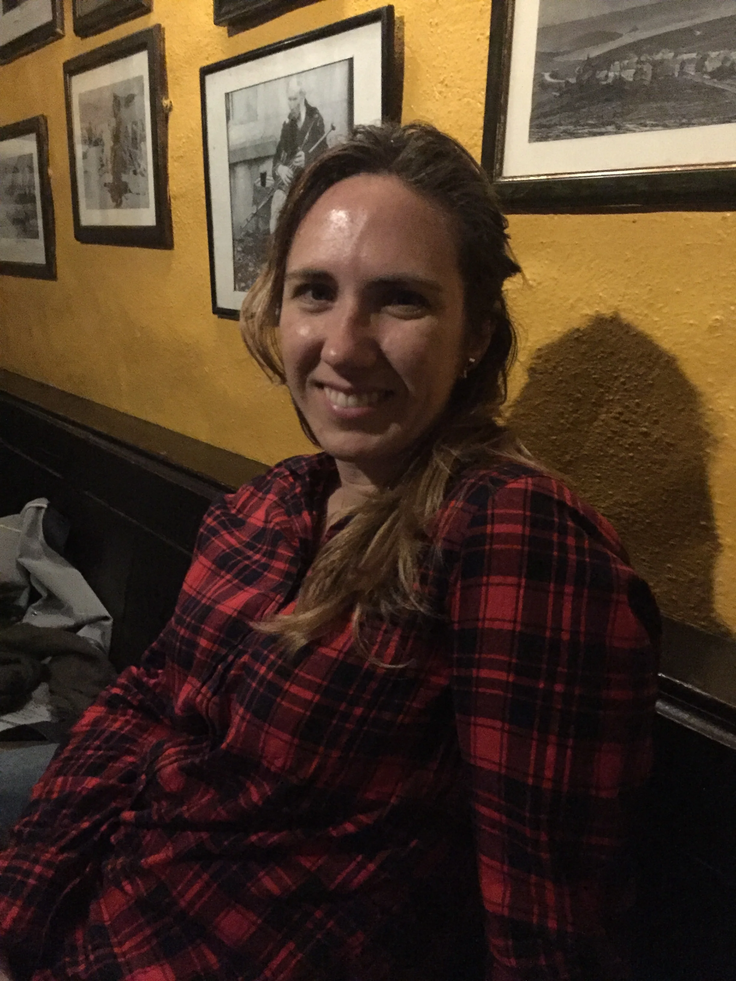 Hanging out in the An Droichead Beag pub in Dingle listening to trad music.