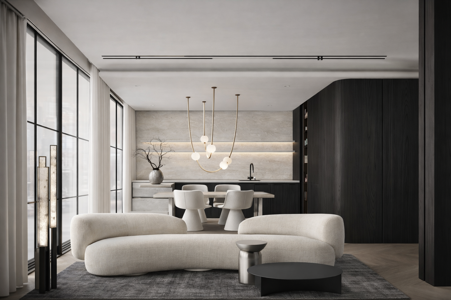 Contemporary Living Space in Sydney