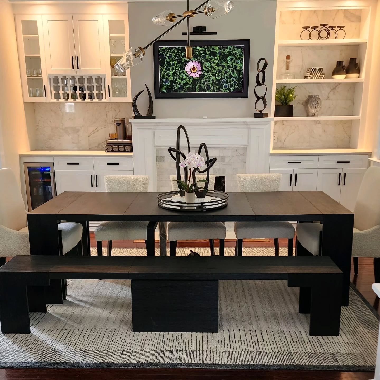 50&quot; @samsungus Frame TV (TV also shown in Art Mode 🖼 ) 

#quality #clarity #craftsmanship #jaaudiorva #audiovisual #audio #video #media #construction #fireplace #interiordesign #homedecor #businesssolutions #rva #virginia #innovation #homeenter