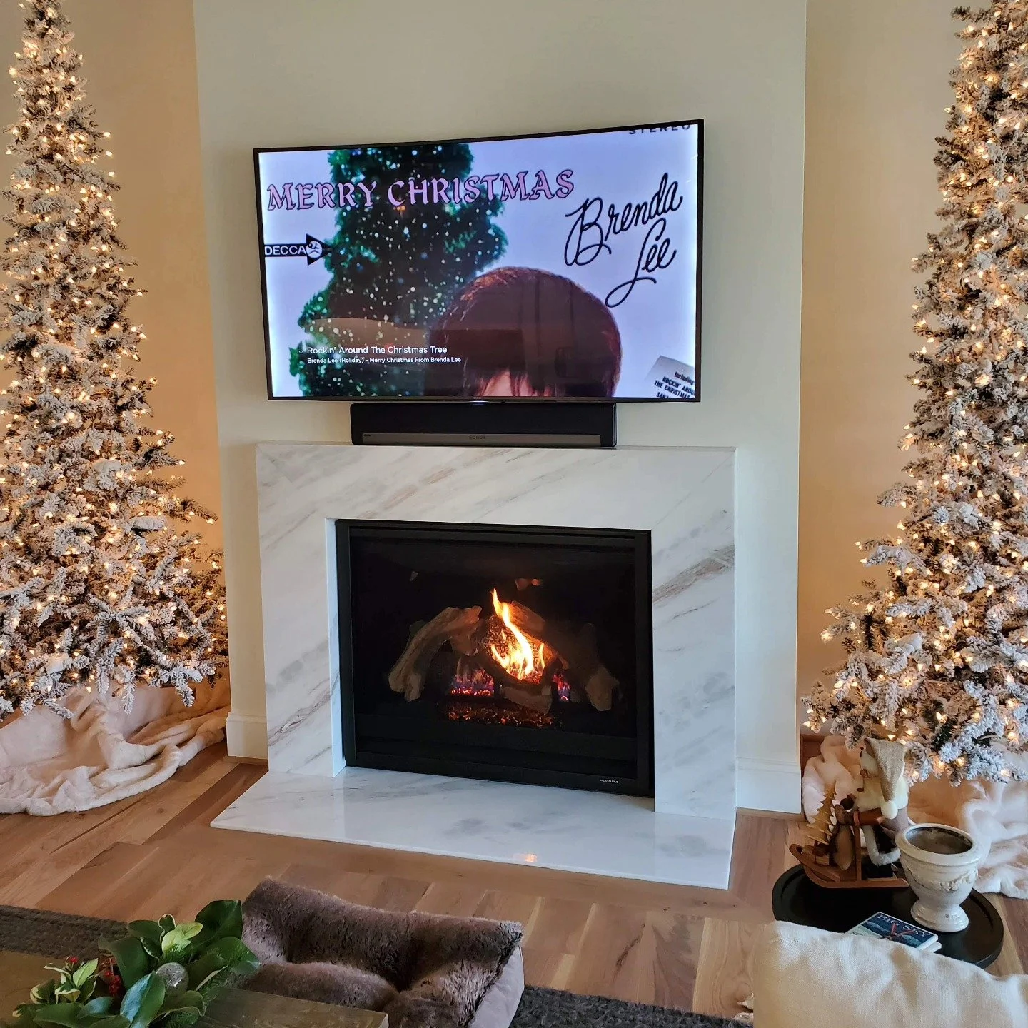 Our favorite time of year. 🎄 🖥 

#quality #clarity #craftsmanship #jaaudiorva #audiovisual #audio #video #media #construction #interiordesign #homedecor #businesssolutions #rva #virginia #innovation #homeentertainment #tvmounting #lowvoltage