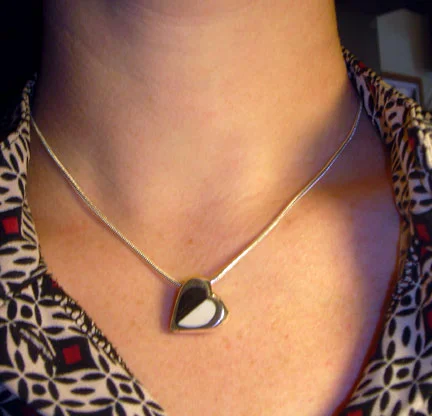 Inlaid Heart Necklace