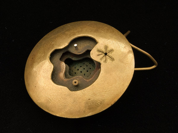 Brass Pod Pendant