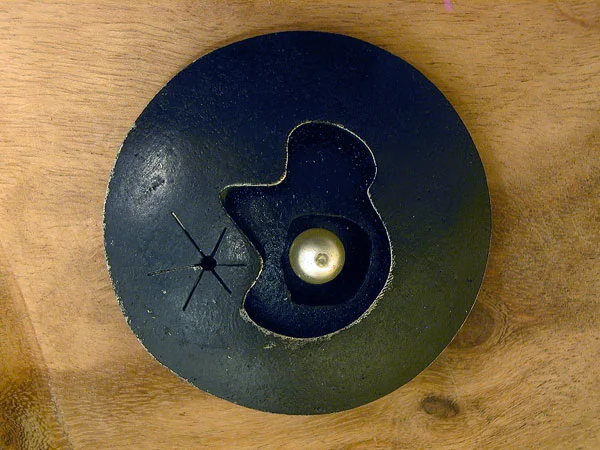Iron Pod Pendant #3 - Front