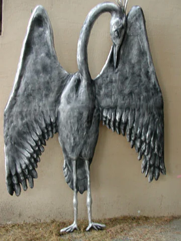Heron Sculpture