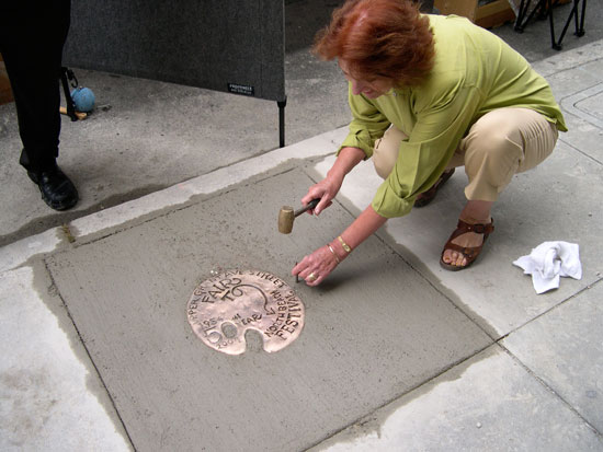 North Beach Fair, 50th Aniversary Plaque