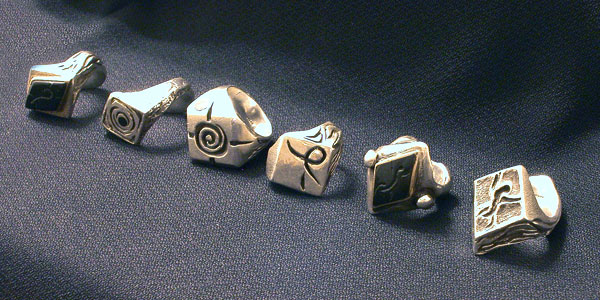 Custom Burning Man Rings