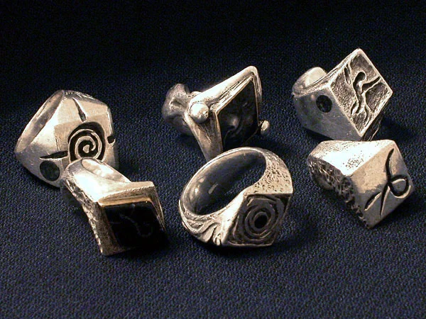 Custom Burning Man Rings