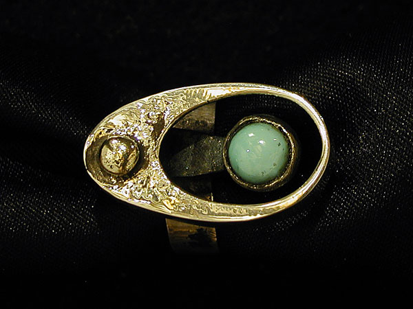 Turquoise Cabochon "Egg" Ring