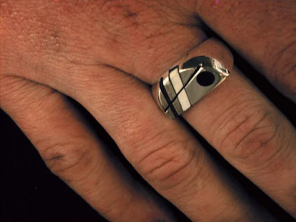 Half Dot Ring