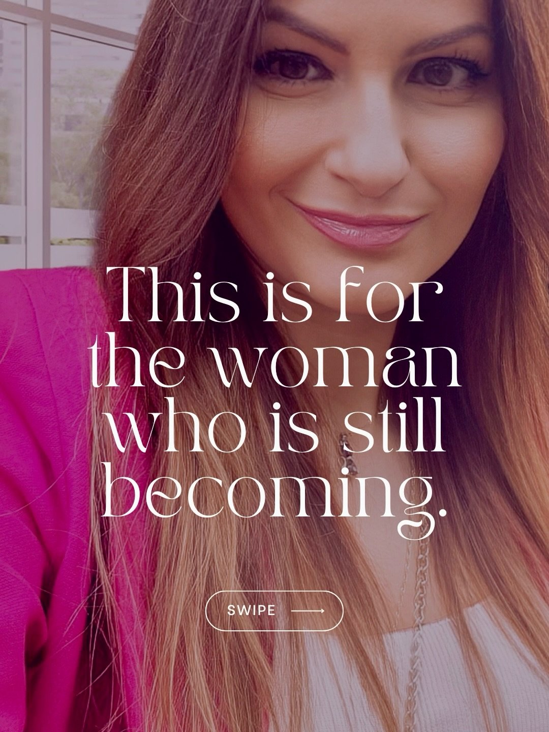 To every woman reading this who is still becoming who she&rsquo;s always known she could be, ready to mentor others. 💖

I wrote this for you. Swipe to read it out.

This isn&rsquo;t for the woman who has it all figured out.

It is for the one who is