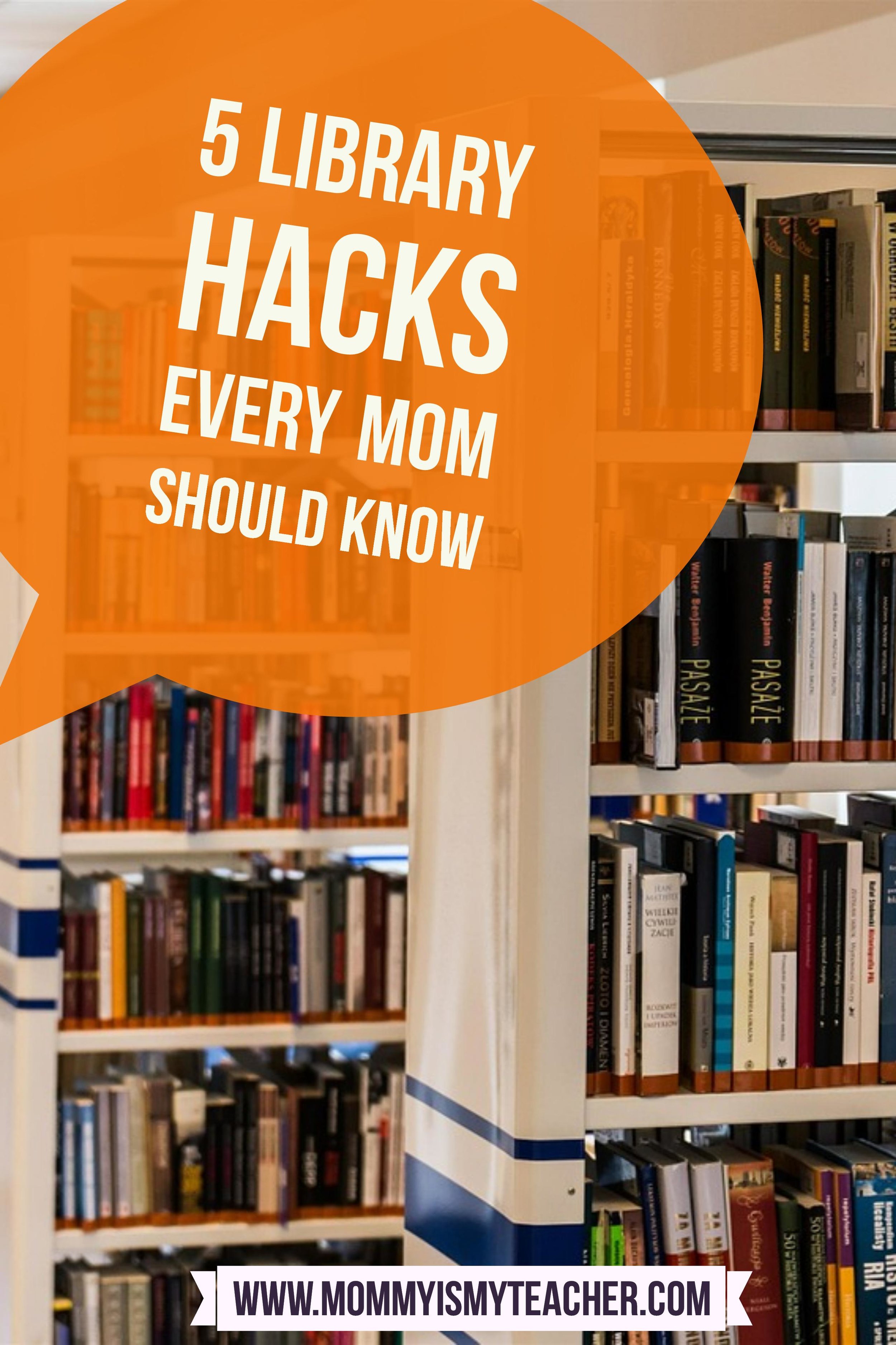 5 Library Hacks Every Mom Must Know