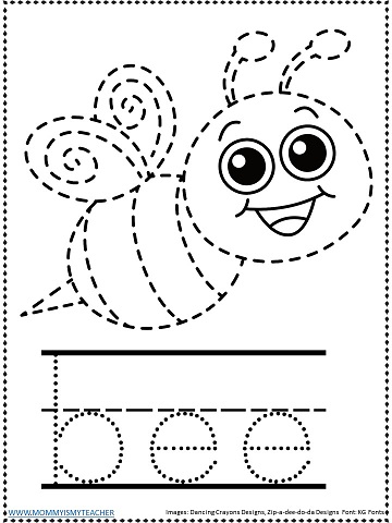 bees printables and bees worksheets mommy is my teacher