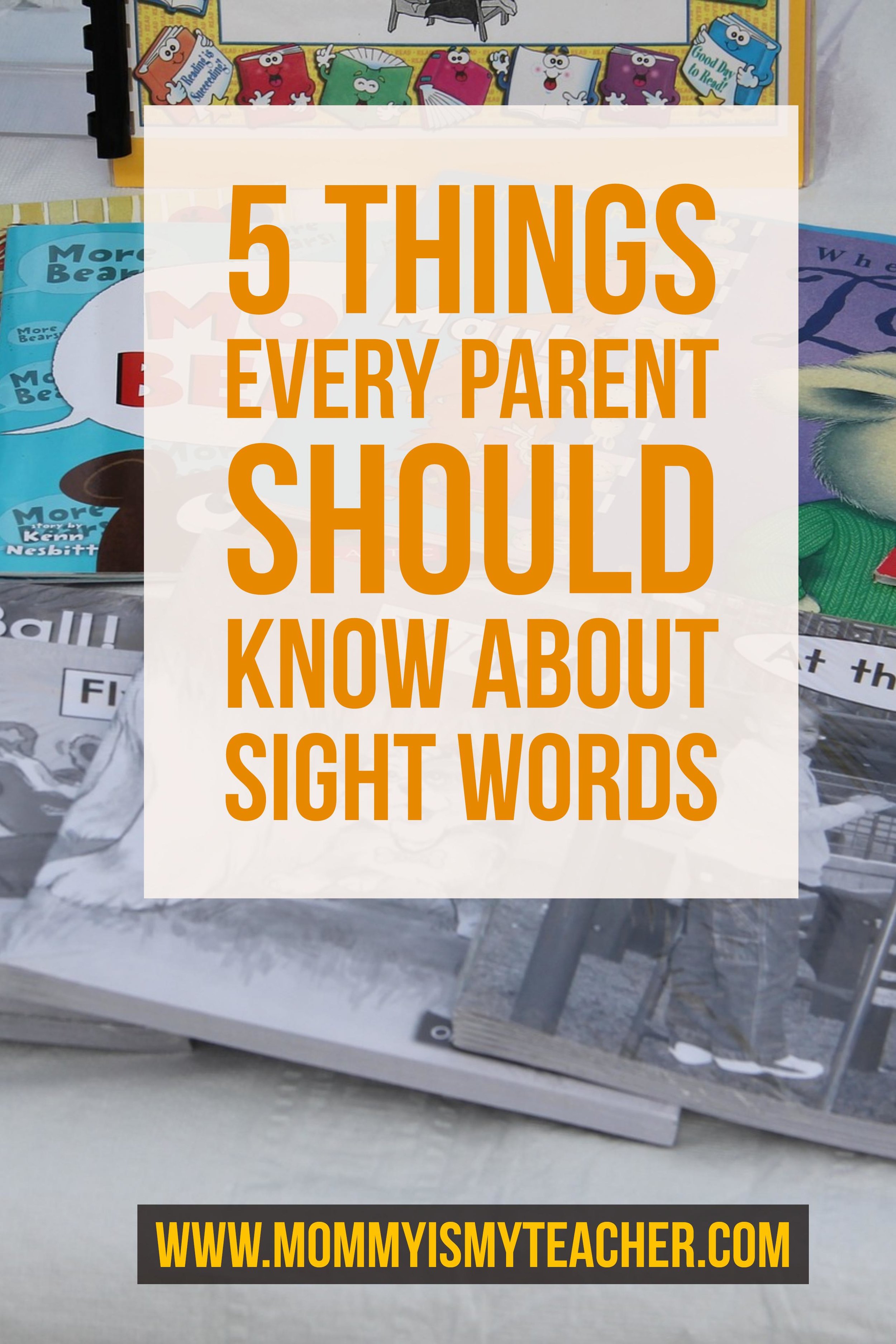 Should You Teach Sight Words to Your Beginning Readers? Part 2