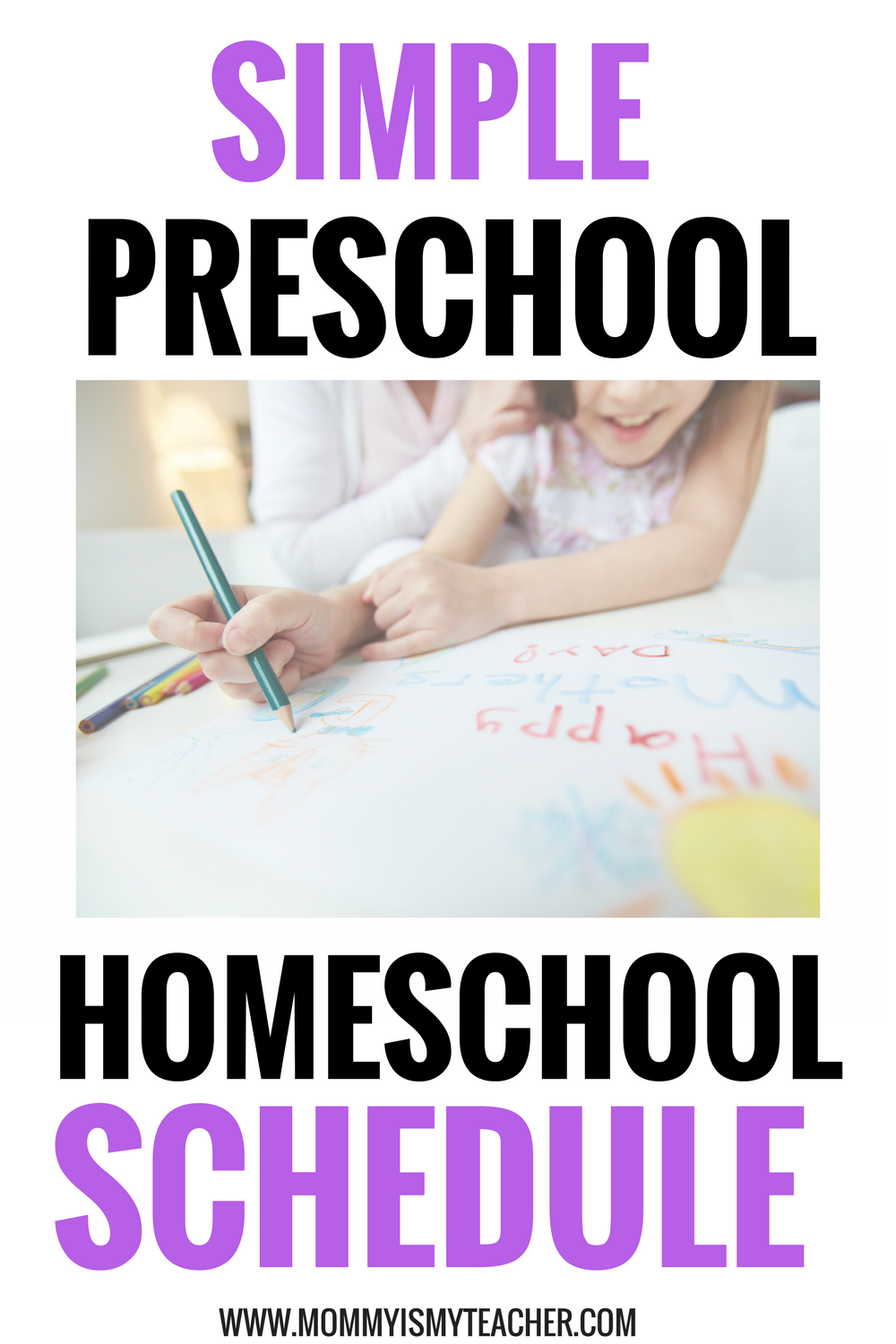 How to Create a Preschool Homeschool Schedule