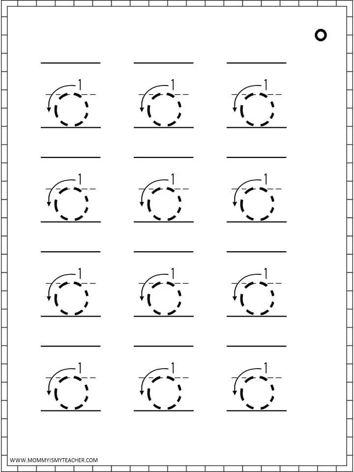 Letter O Printables Mommy Is My Teacher Alphabet Letter Templates 