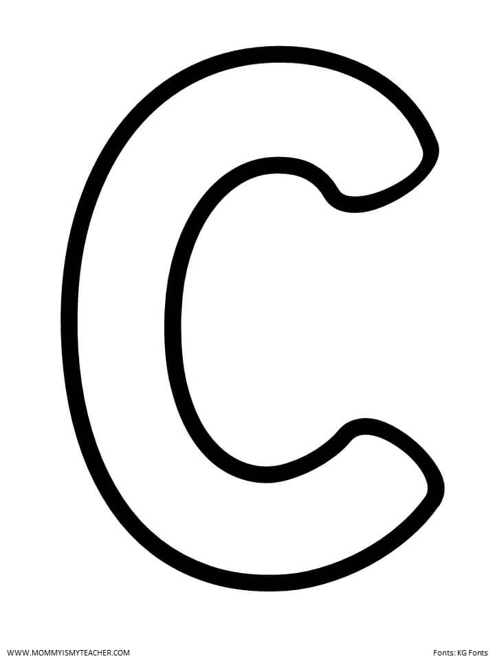 Letter C Fonts