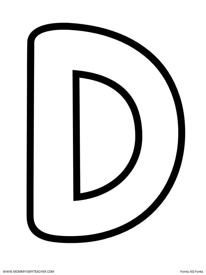 LETTER D PRINTABLES Mommy Is My Teacher Letter D Worksheets For Kids