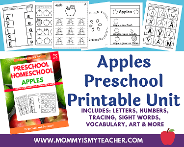 Preschool Themes — Mommy is My Teacher