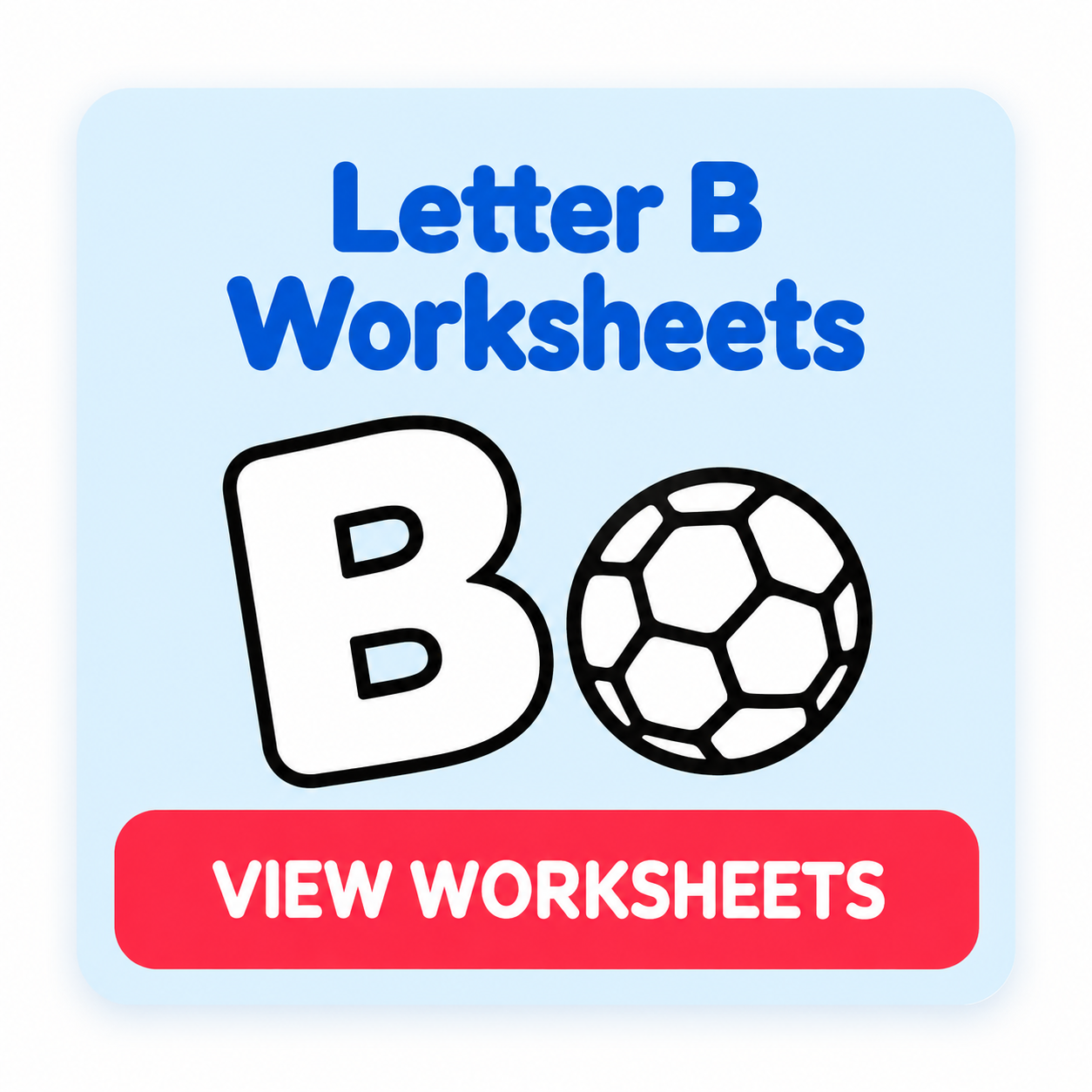 Free Letter B Worksheets