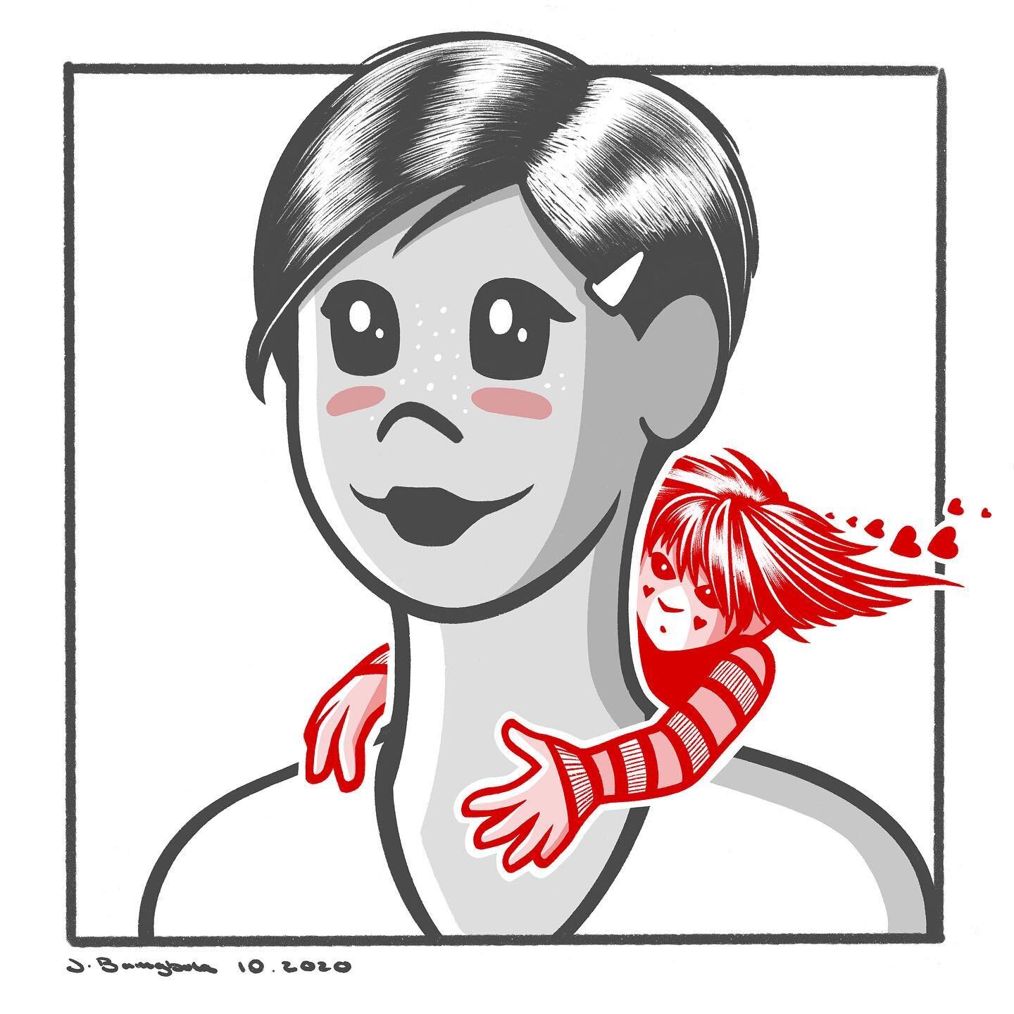 26. Hide
.
. 
.
.
❤️ While May was having a good time with this new friend, her Love tried to hide &ndash; this guy was strange. What was he up to?

 
.
. 
.
.
🖤 Während May eine gute Zeit mit diesem neuen Freund hatte, versuchte ihre Liebe sich zu