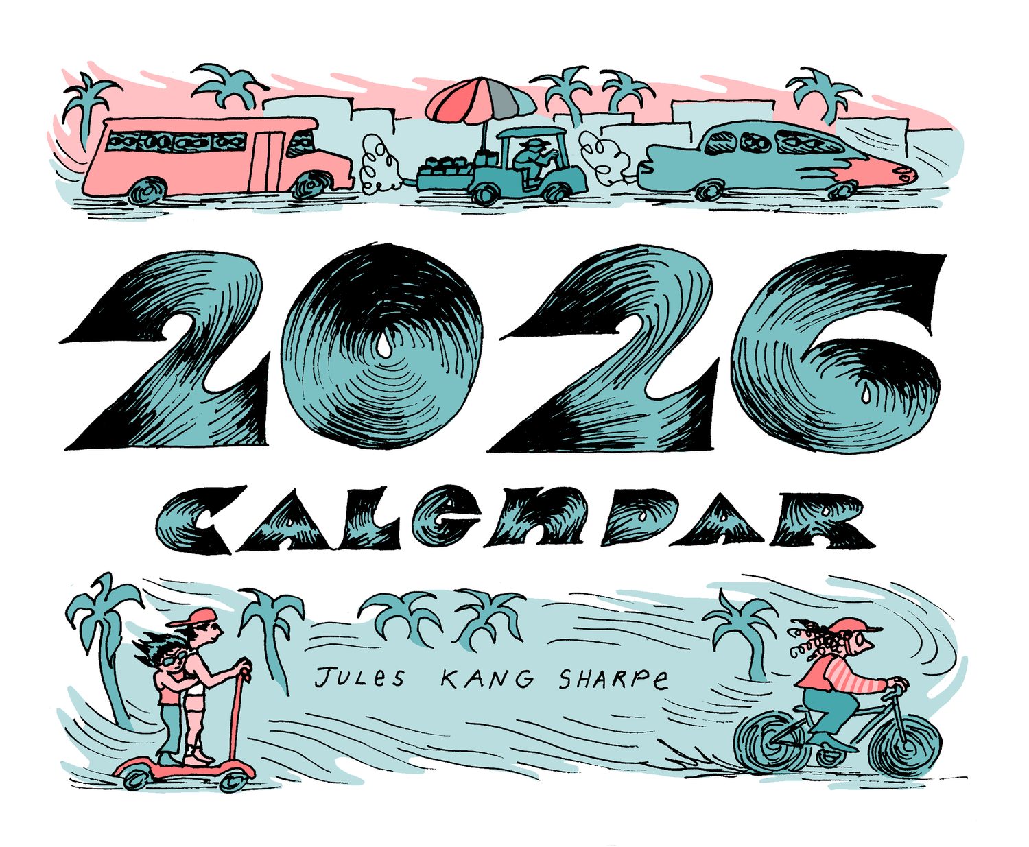 2026 Calendar — Jules Kang Sharpe