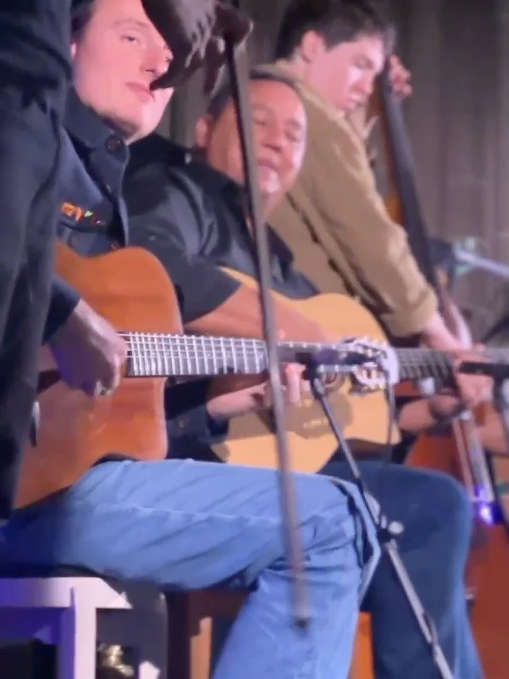 Real honour to share the stage and hang out with some brilliant musicians over the weekend at Shrewsbury Django Festival! 👨🏻

@debibotos 
@paulusschafer 
@christiaanvanhemertmusician 
@joschostephan 
@mattholborn 
@solgrimshaw 
@simonreadmusic 
@ch