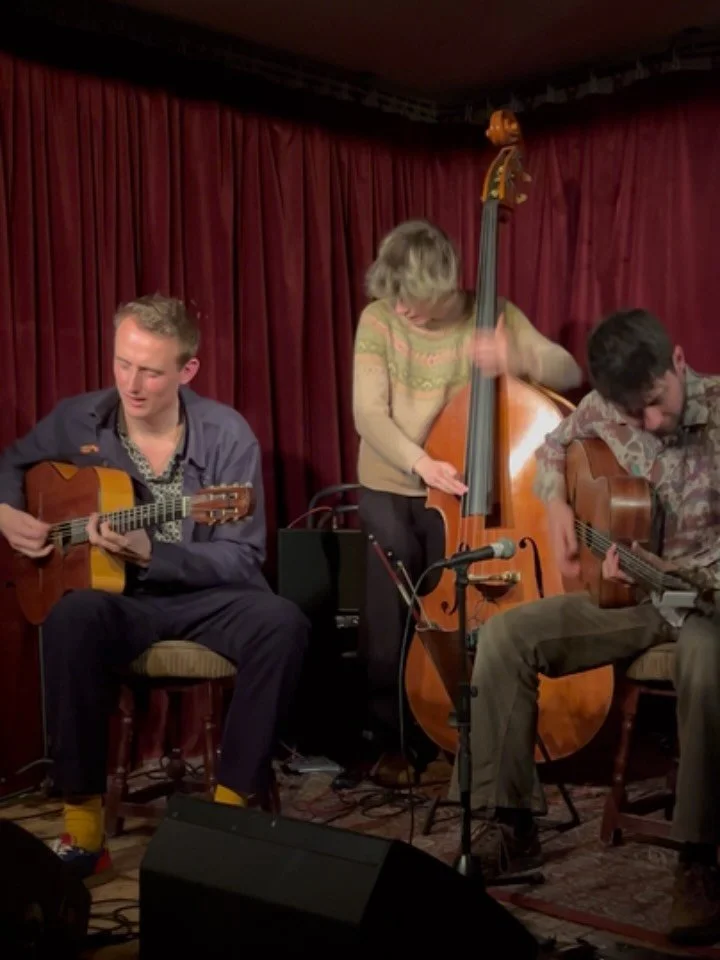 💿 Album No.2 Recorded! 💿 

It&rsquo;s been a great year playing with my trio and we&rsquo;ve wrapped it up by recording an album that will be released in 2026 👀 

We&rsquo;ve done 30+ gigs all over the country and France all with this trio and it&