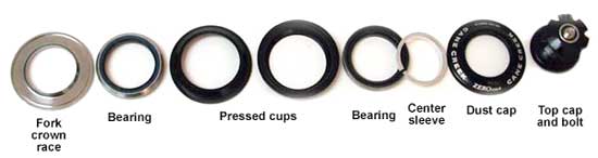 Details about   NOS Campagnolo 1 1/8 Threaded and Threadless Headset Bearing Set