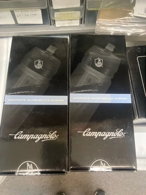 Campagnolo Super Record bottle cage - carbon fiber