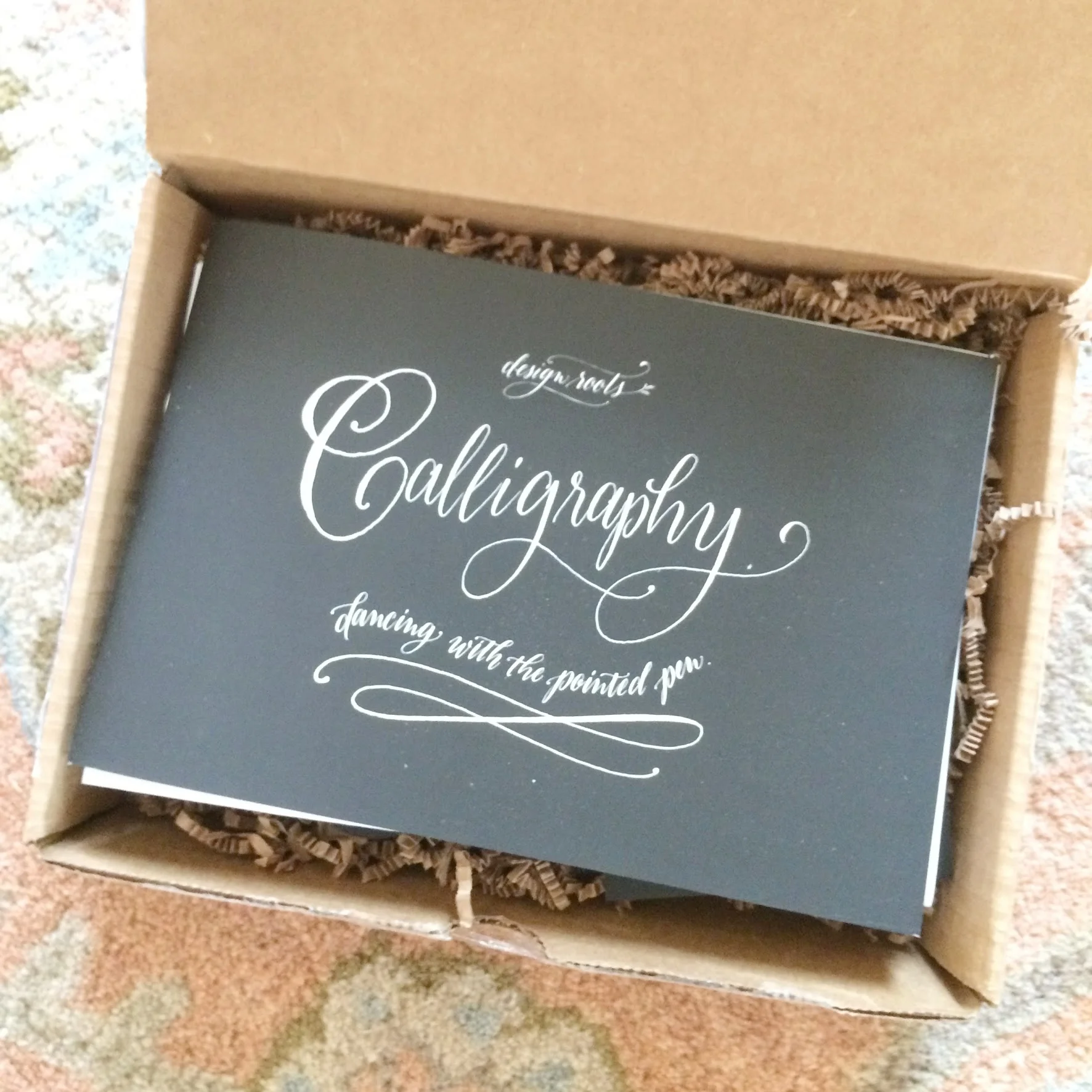 calligraphy kit by @designroots
