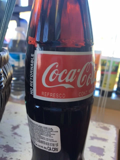 Bottled Coke "Hecho en Mexico"