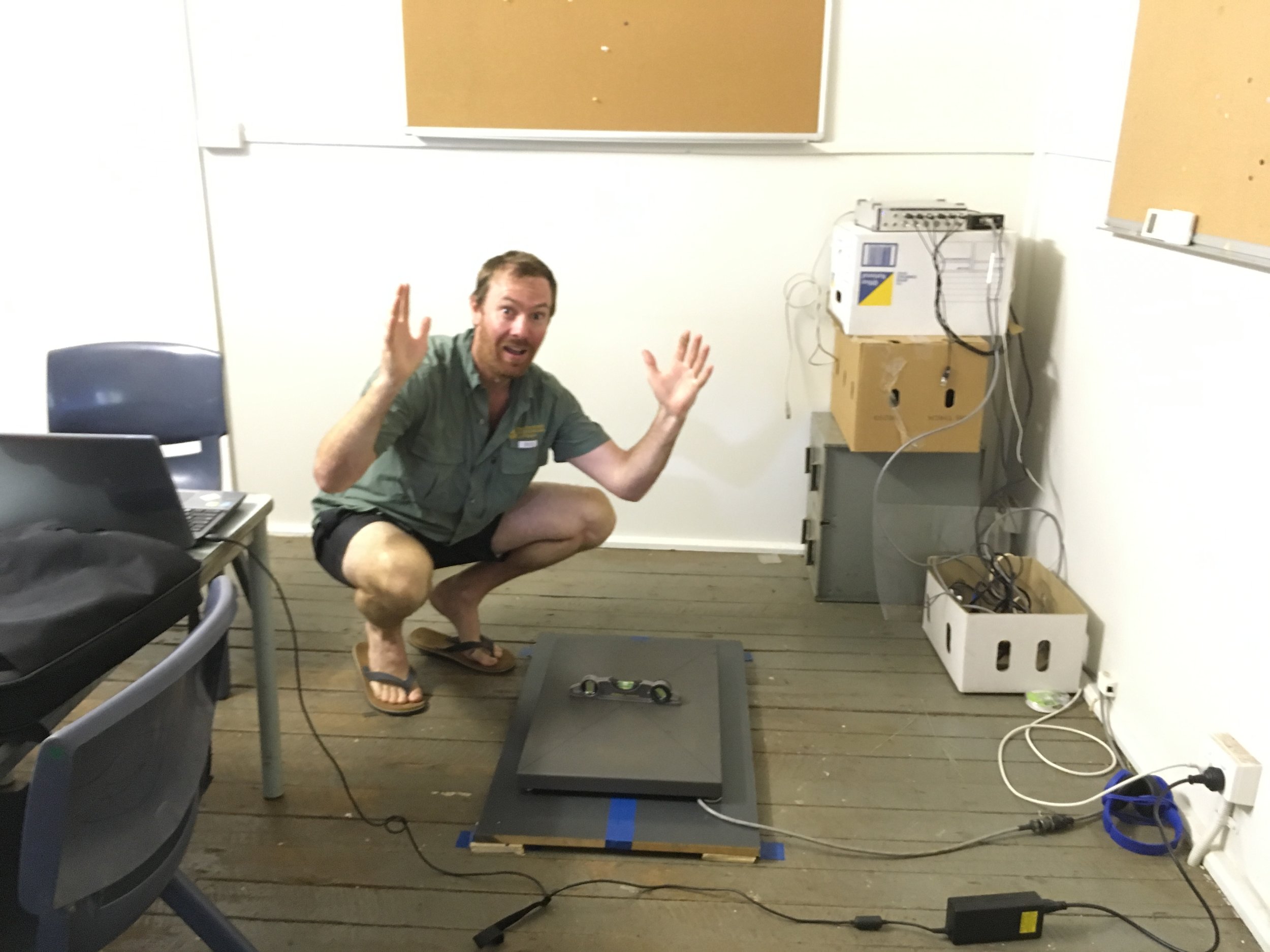 Force-plate setup complete (attempt #21)