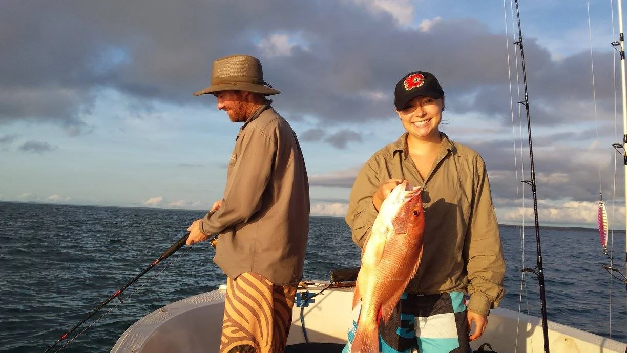 Fun fishing times out with good mates - the weekends can be pretty awesome up here
