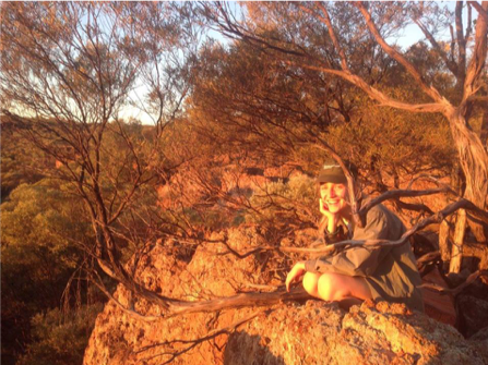Ellie at Idalia National Park - Queensland