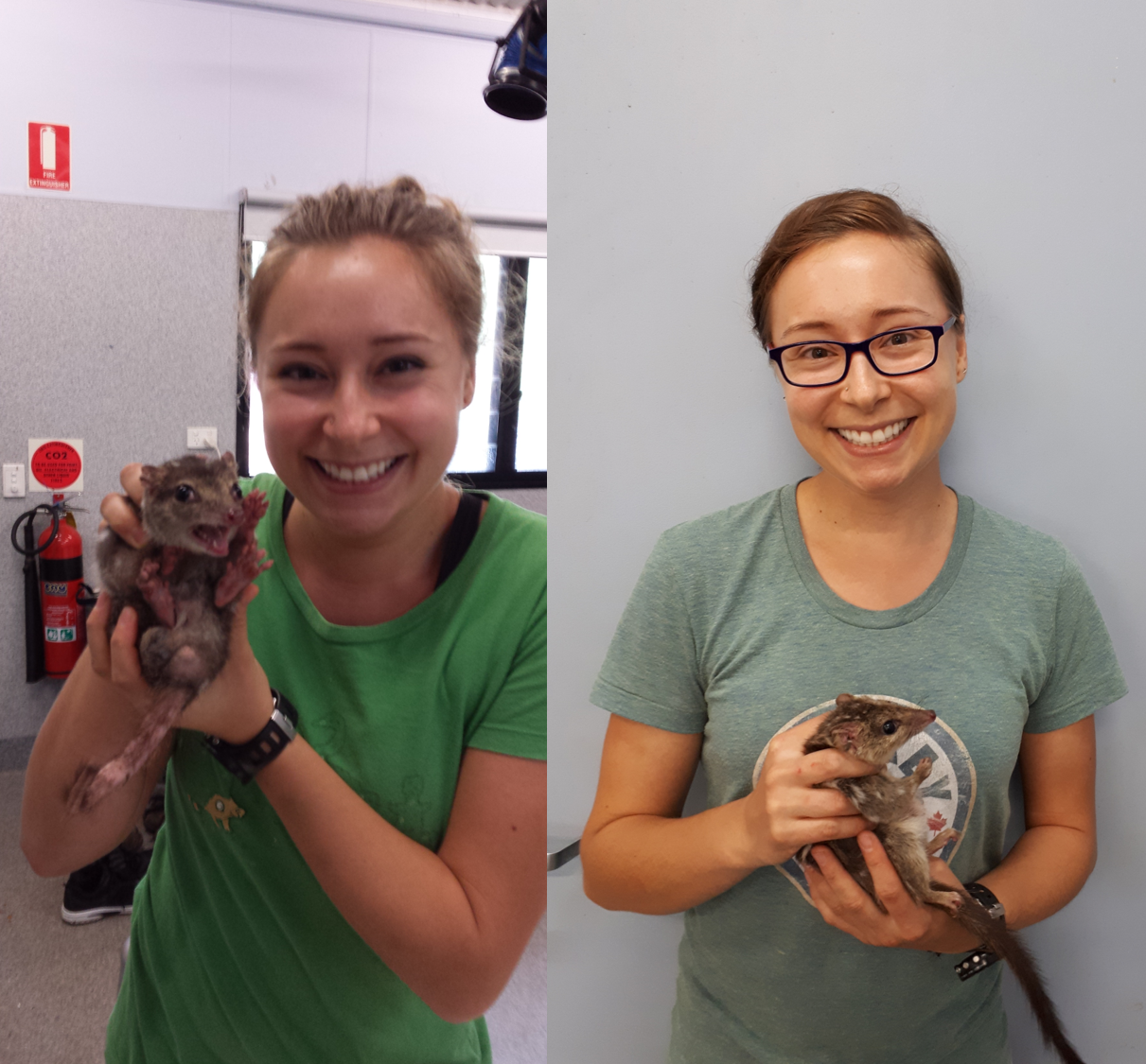 Feb 2017 & Oct 2018—Same shit-eating grin throughout my PhD